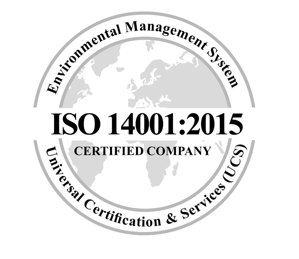 ISO 14001:2015 Environmental Management System certification mark